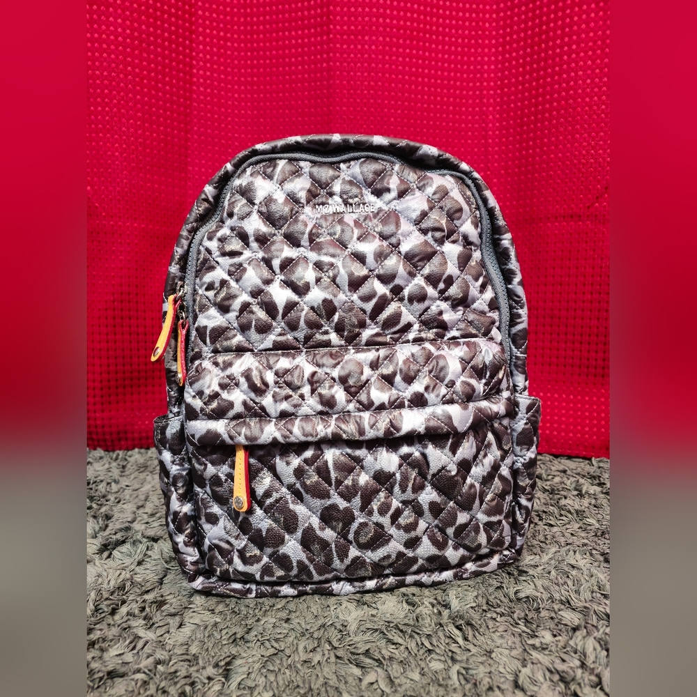 MZ Wallace Metro City Backpack in Magnet Leopard